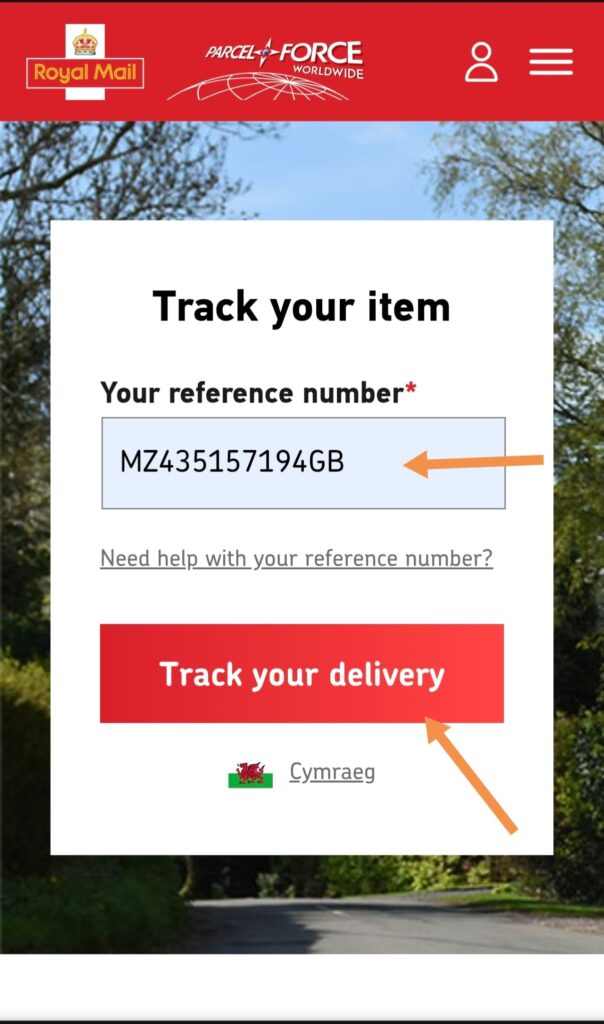 Royal Mail Tracking