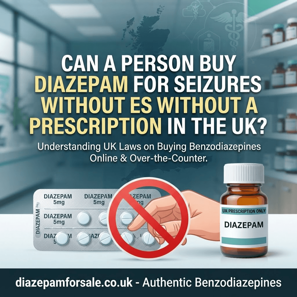 Can A Person Buy Diazepam for Seizures Without A Prescription in the UK?