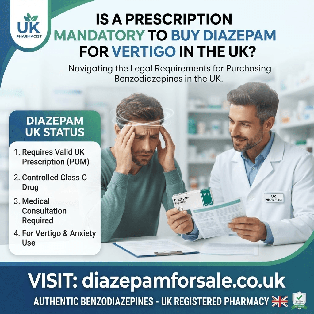 Is a Prescription Mandatory to Buy Diazepam for Vertigo in the UK?