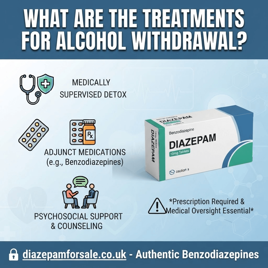 What are The Treatments for Alcohol Withdrawal?