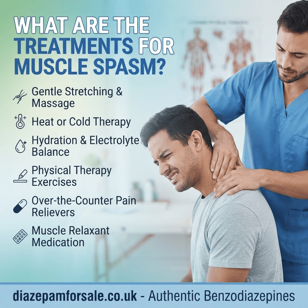 What are The Treatments for Muscle Spasm?