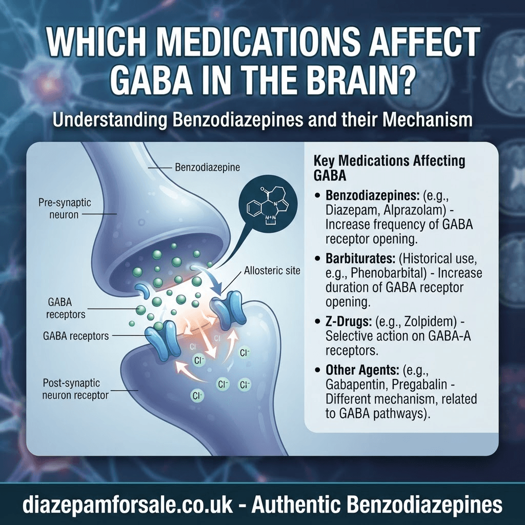 Which Medications Affect GABA in the Brain?